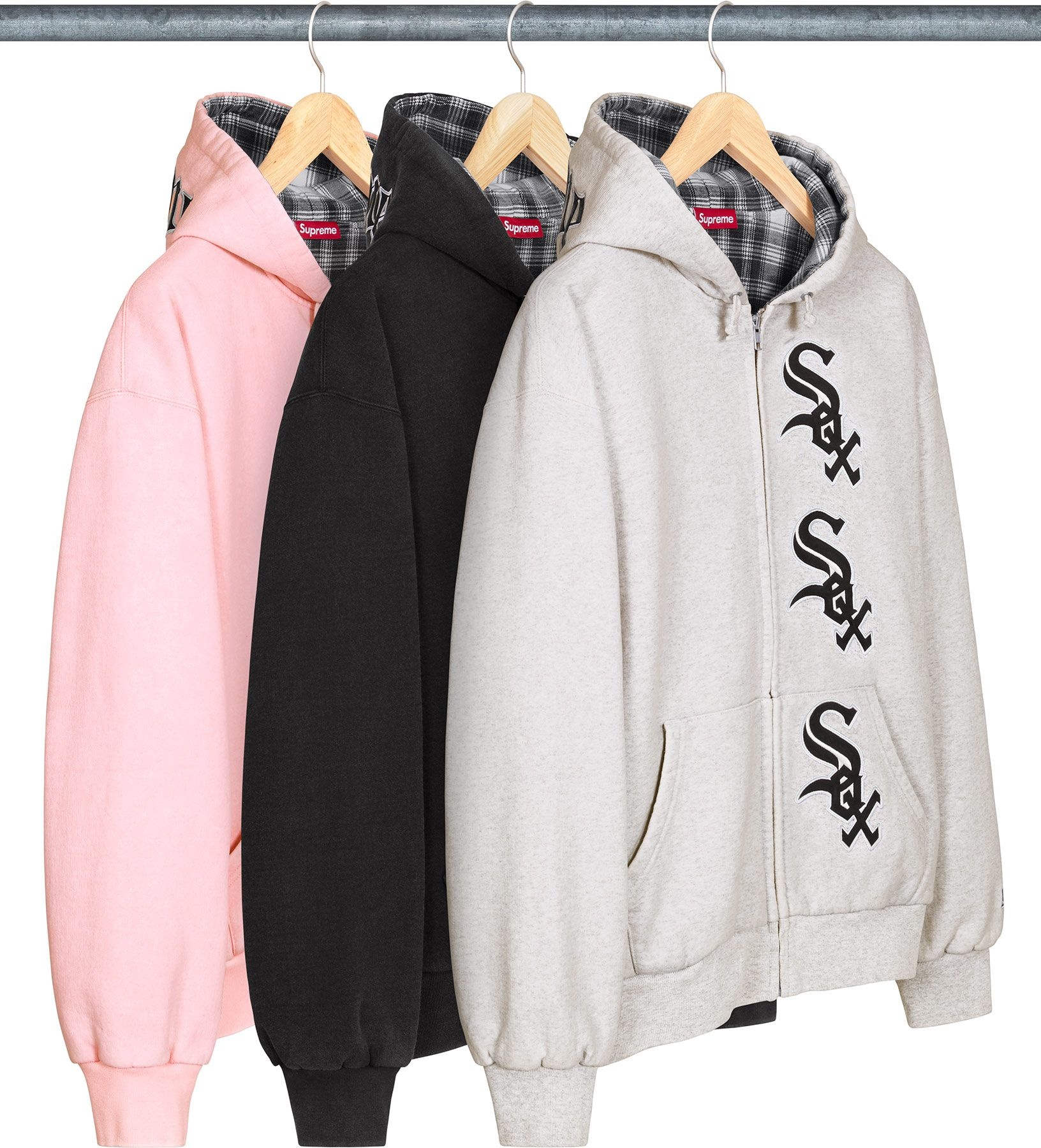 Supreme®/Chicago White Sox™ Zip Up Hooded Sweatshirt